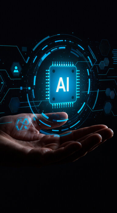 Isometric graphic representing secure cloud data storage and document encryption.