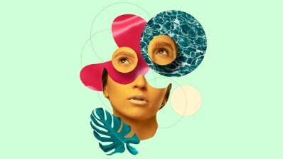 Offline Print Design Services represented through a creative collage, highlighting vibrant and modern design elements in print solutions