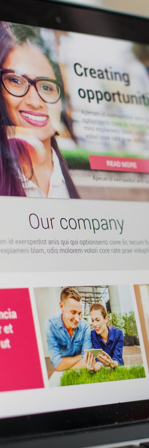 A webpage layout showcasing programmatic SEO services for dynamic page creation. Image highlights a programmatic SEO agency optimizing automated content for improved visibility.