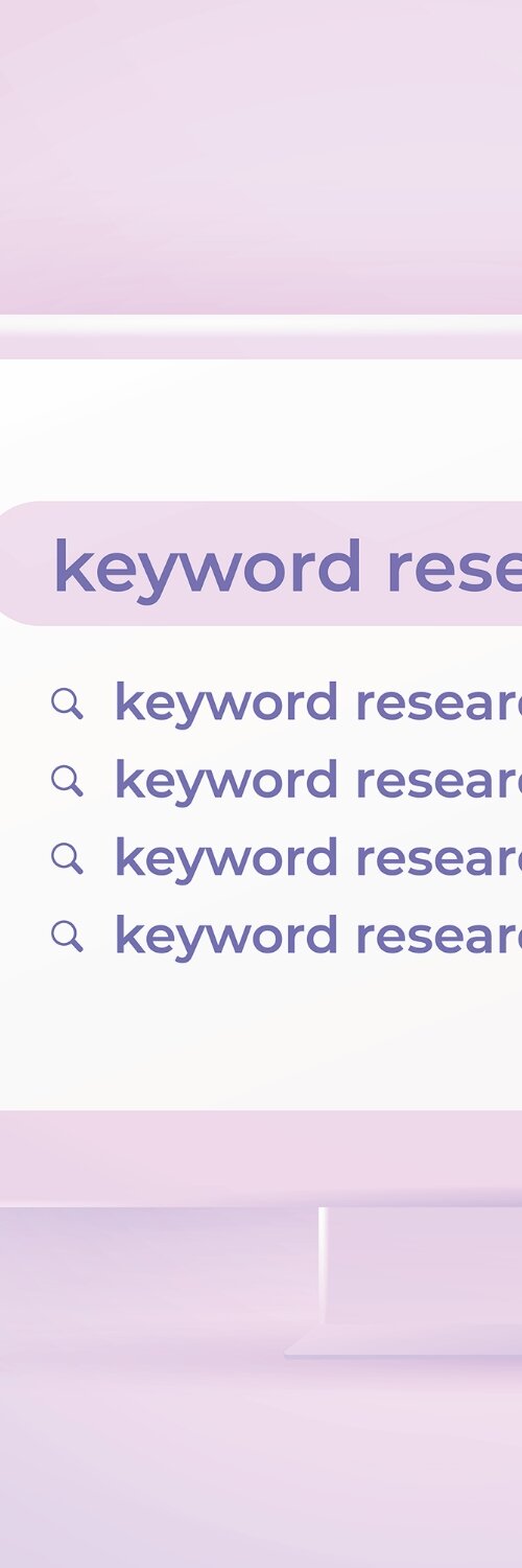 Hand holding a magnifying glass over the keyword search, highlighting SEO for small businesses to optimize keywords for better local visibility