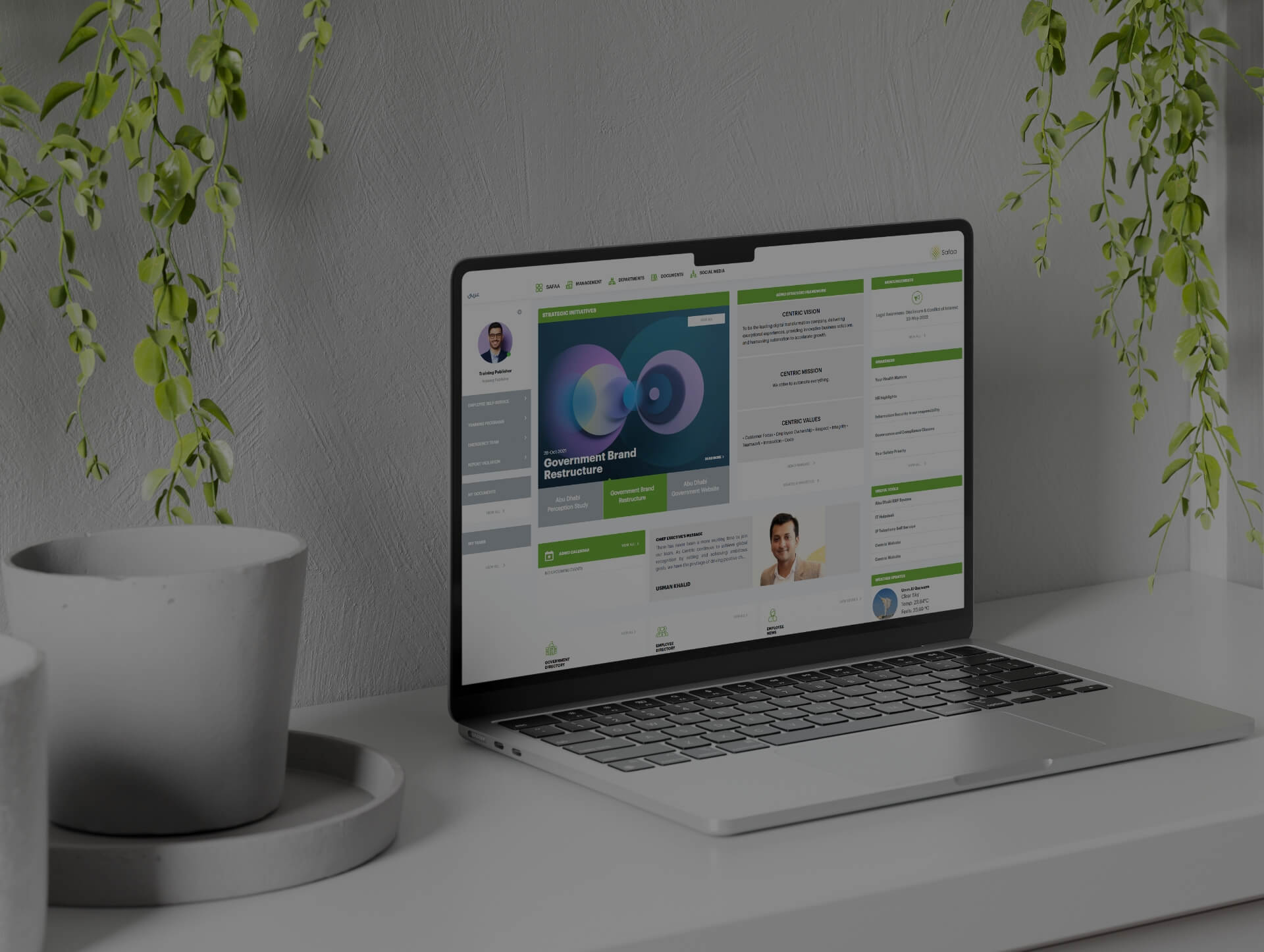 Safaa Intranet: Empowering Workplace Engagement