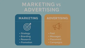 Difference Between Marketing And Advertising