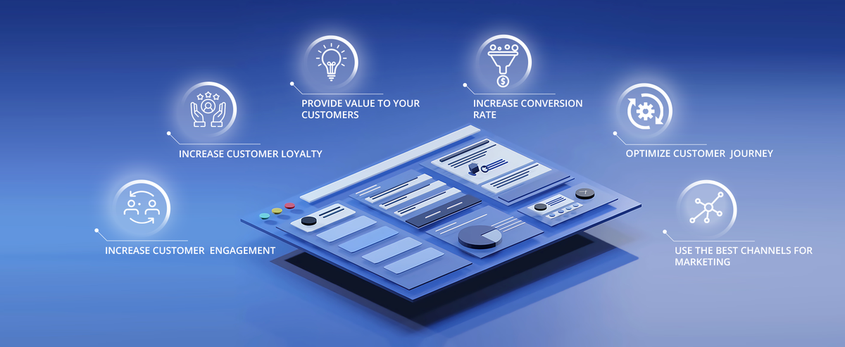 Visual representation of growth marketing strategies